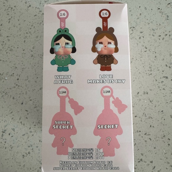 ✨New in Box✨ Pop Mart Cry Baby Crying Again What a Frog - Picture 5 of 6